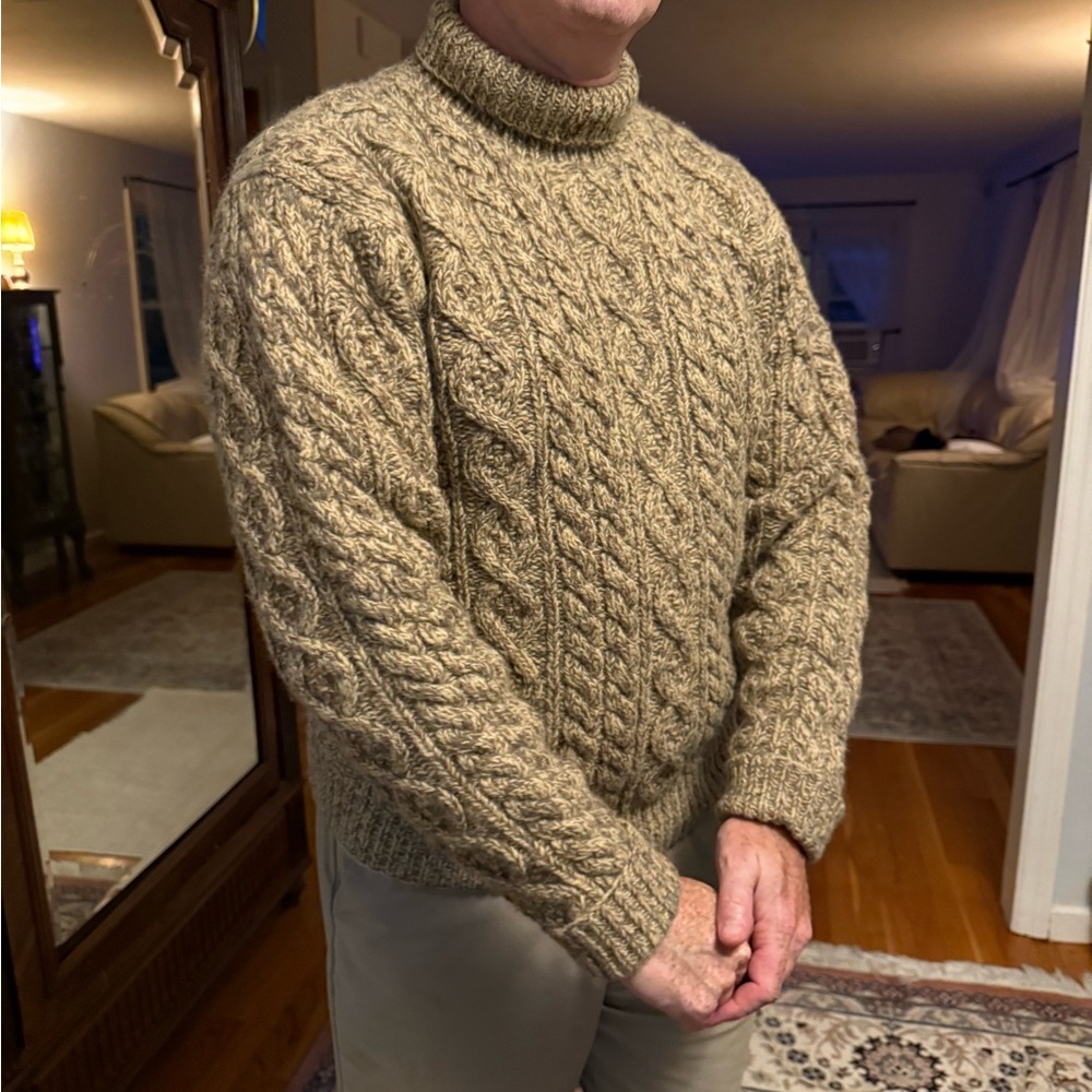 Ralph Lauren Men's Turtleneck Sweater - Beige